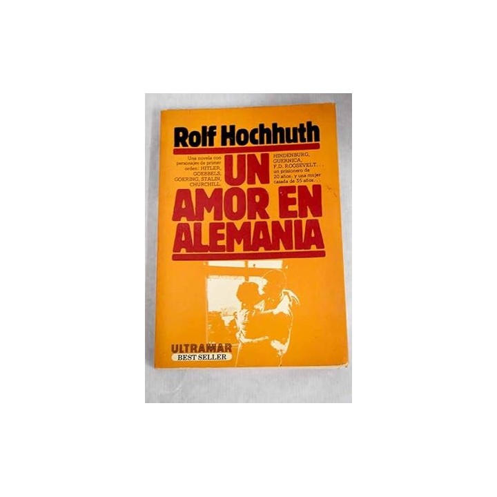 Un amor en Alemania - Hochhuth, Rolf